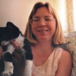 Ruth and cat Whiskers