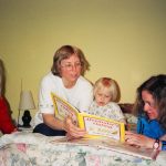 Ruth and Girls on the Bed