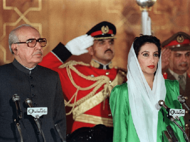 02.12.18.48. Benazir Bhutto Is Sworn In As Prime Minister Of Pakistan