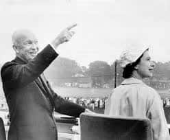 26. Elizabeth Ii President Dwight Eisenhower Open The Saint Lawrence Seaway