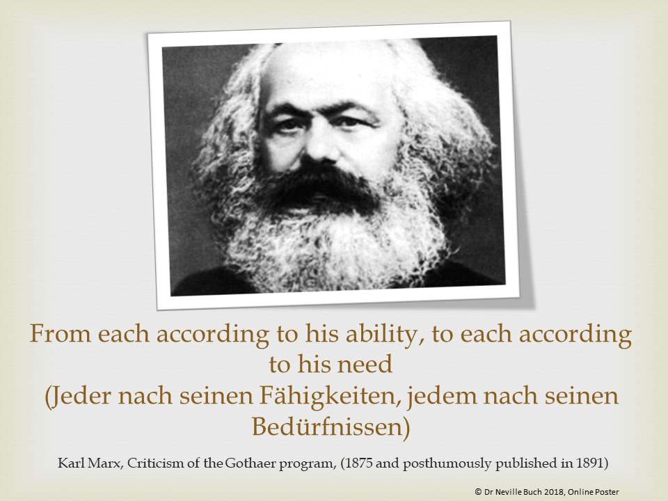 Slide 004. Marx On Need And Ability