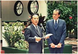 30. U.s. President Richard Nixon Meets President Nguyễn Văn Thiệu