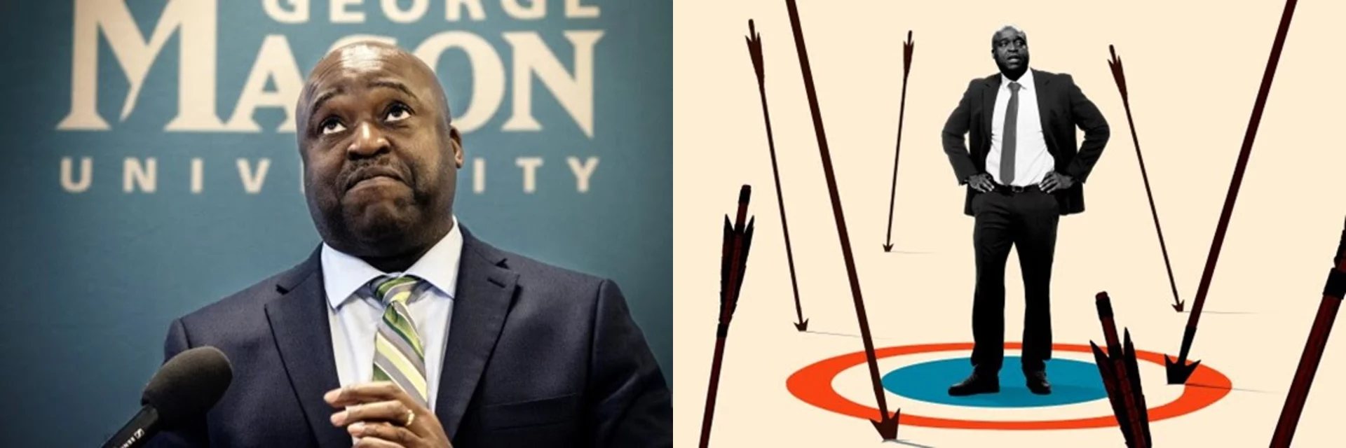 George Washington, President of George Mason University (GMU) has Defiance; Against What is Wrong