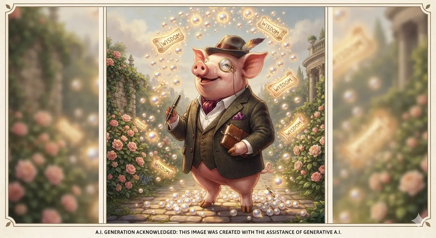 Swine and Pearls: The Alchemy of Intellect – Restoring Wisdom to the Denoetized Mind