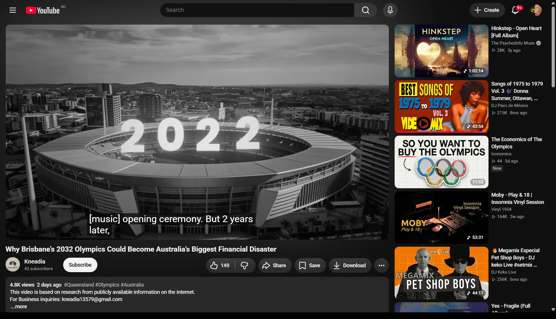 Looking the Premier of Queensland in the Eye