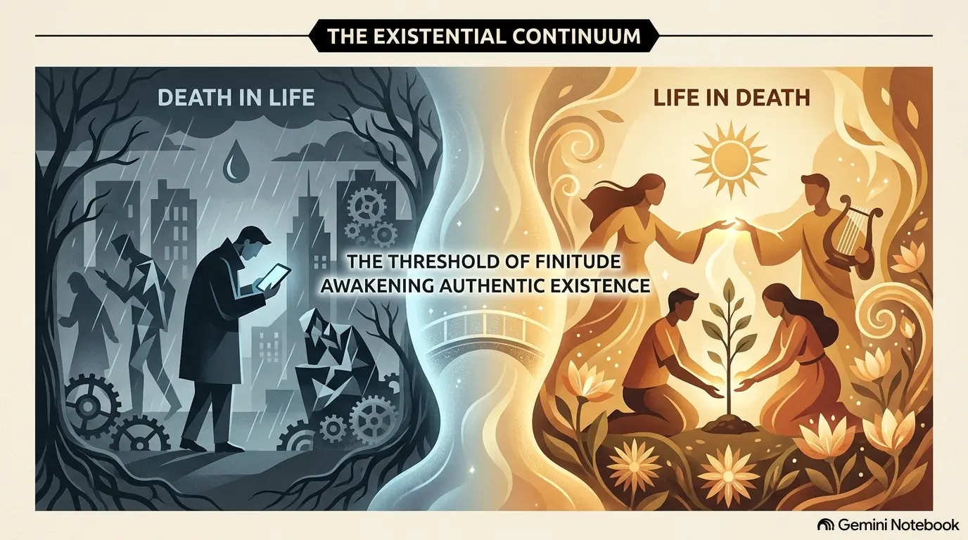 Death in Life and Life in Death: Affective, Intellectual, and Ontological Dimensions of Human Mortality